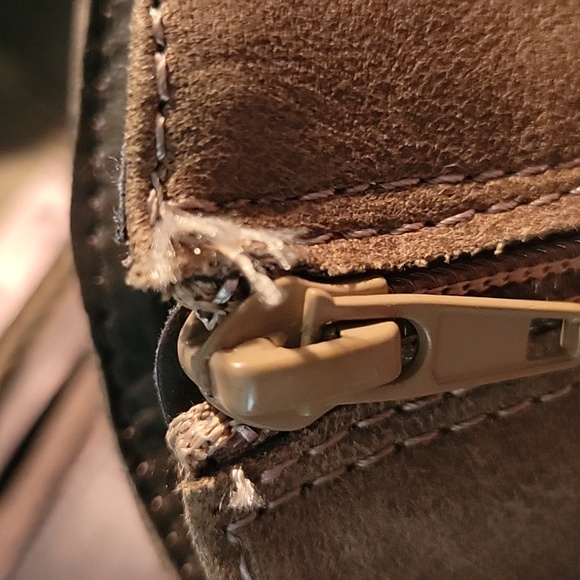 Brown Boots with Bronze Colored Accents - Picture 5 of 7